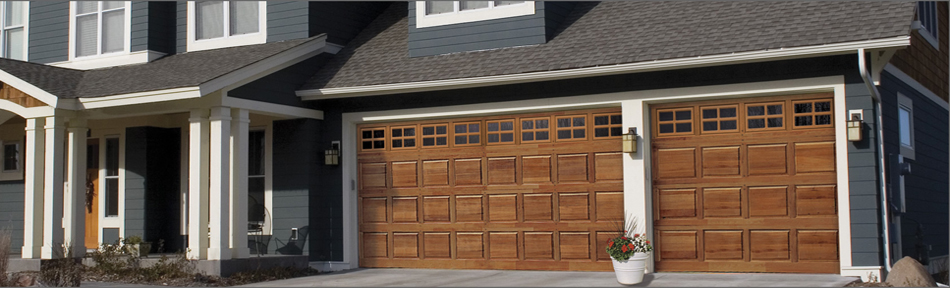 Image of Wooden Garage Doors